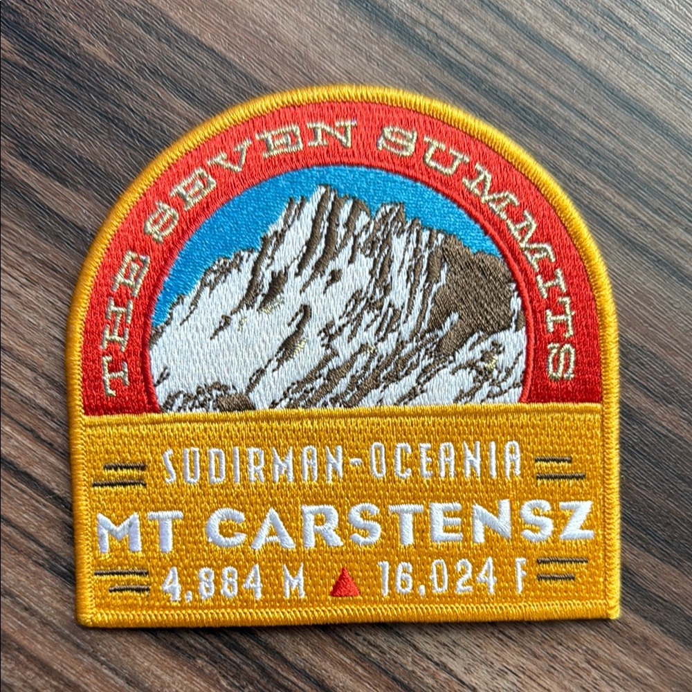 ⚡🖤 FLASH SALE: BOGO⚡ The Seven Summits Patch - Carstensz Pyramid